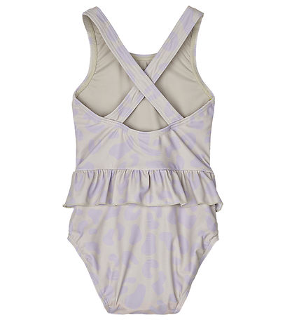 Liewood Baddräkt - Amina Baby - UV40+ - Leo/Misty Lilac