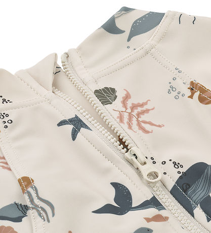 Liewood Swimsuit - Maxime Baby - UV40+ - Sea Creature/Sandy Liewood Swimsuit - Maxime Baby - UV40+ - Sea Creature/Sandy