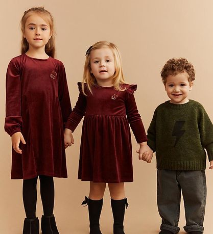 Sofie Schnoor Dress - Ritasb - Burgundy