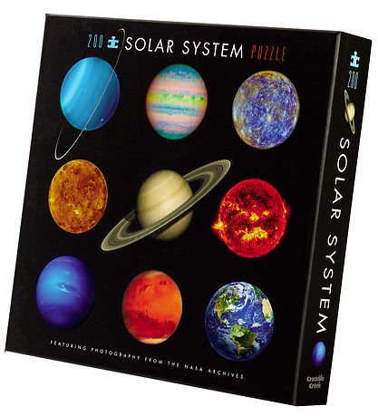 Puzzle Crocodile Creek - 200 Briques - Solar System