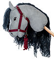 by ASTRUP Halter and Woodktov For Stick Horse - Red by ASTRUP Halter and Woodktov For Stick Horse - Red