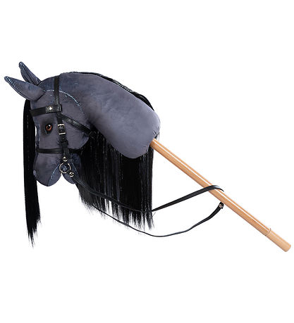 by ASTRUP Hobbypaard - 68 cm - Grijs/zwart