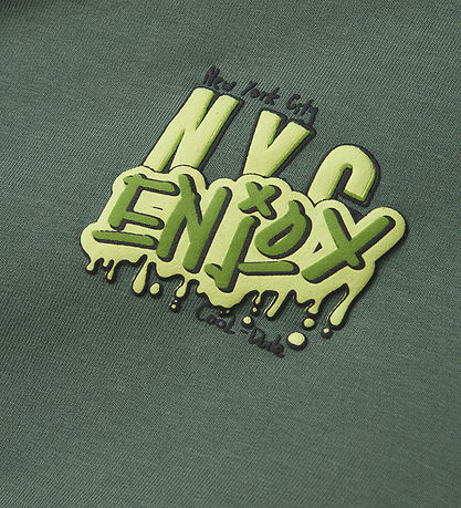 Name It Sweatshirt - NmmVugo - Dark Forest/NYC Enjoy Name It Sweatshirt - NmmVugo - Dark Forest/NYC Enjoy