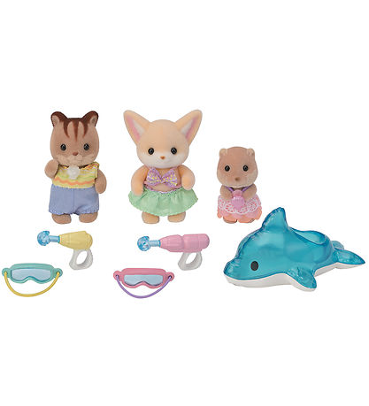 Sylvanian Families - Kindergarten friends - Kiddy Pool Trio - 57