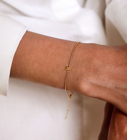 Design Letters Bracelet - A - 18K Gold Plated