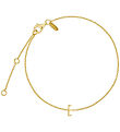 Design Letters Bracelet - E - 18K Gold Plated Design Letters Bracelet - E - 18K Gold Plated