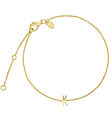 Design Letters Armband - K - 18 Karat vergoldet Design Letters Armband - K - 18 Karat vergoldet