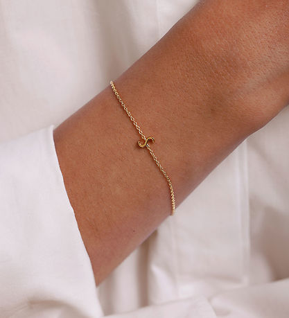Design Letters Bracelet - S - 18K Gold Plated