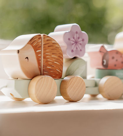 Little Dutch Stack train - Wood - 15 Parts - Fairy Garden Little Dutch Stack train - Wood - 15 Parts - Fairy Garden