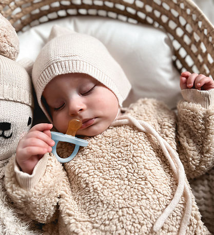 Hevea Pacifiers - 3-36 Mths. - 2-Pack - Natural Rubber - Iceberg