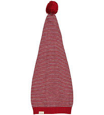 MarMar Christmas Hat - The Elf - Hibiscus Red Stripe MarMar Christmas Hat - The Elf - Hibiscus Red Stripe
