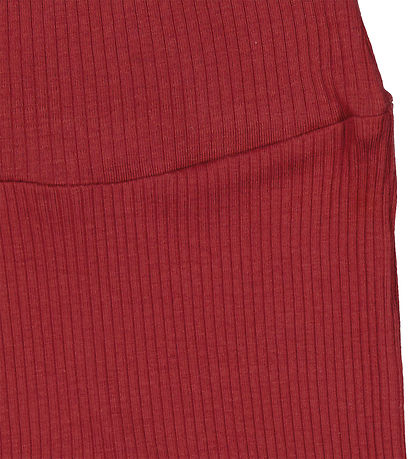 MarMar Trousers - Rib - Beer - Hibiscus Red