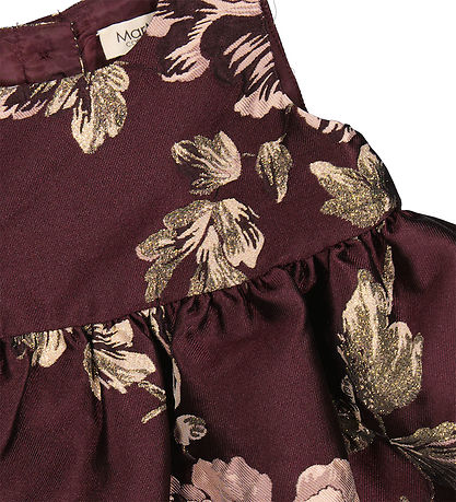 MarMar Kleid - Daelyna - Deep Maulbeer-Jacquard