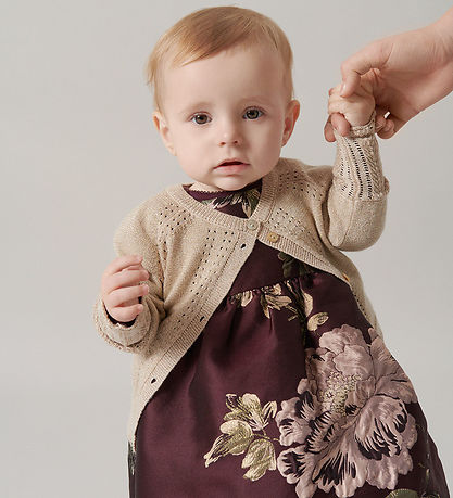 MarMar Kleid - Daelyna - Deep Maulbeer-Jacquard