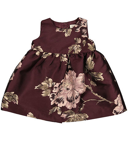 MarMar Kleid - Daelyna - Deep Maulbeer-Jacquard