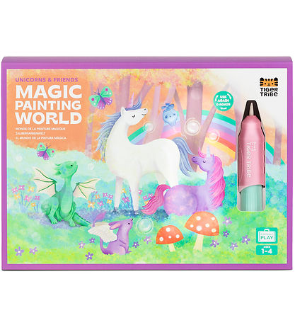 Tiger Tribe Färgset - Magic Painting World - Unicorns & Friends