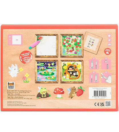 Tiger Tribe Colouring Set - Magic Painting World - Fairy Friends