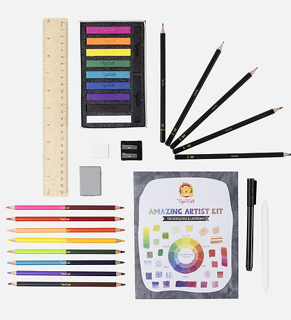 Tiger Tribe Colouring Set - Amazing Artist Kit