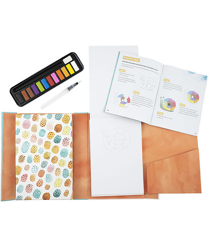 Tiger Tribe Colouring Set - How To Paint - Watercolor Animals
