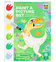 Tiger Tribe Colouring Set - Paint A Picture Set - Dinosaurs Tiger Tribe Colouring Set - Paint A Picture Set - Dinosaurs