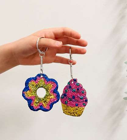 Tiger Tribe Creation Set - Glitter Goo Bag Charms - Glitter Pop Tiger Tribe Creation Set - Glitter Goo Bag Charms - Glitter Pop