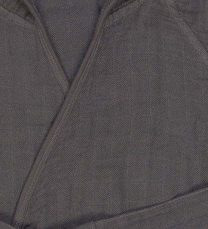Lässig Bathrobe - Muslin - 12-18 Mths. - Anthracite