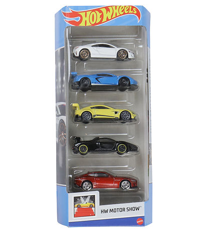 Hot Wheels Bilar - 5-pack - HW Motor Show Hot Wheels Bilar - 5-pack - HW Motor Show