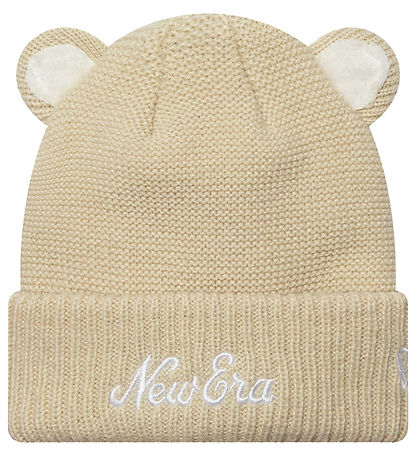 New Era Beanie - Knitted - Light Beige New Era Beanie - Knitted - Light Beige