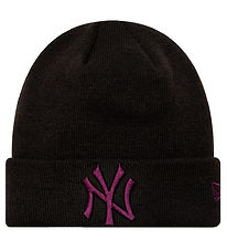 New Era Mütze - Strick - New York Yankees - Schwarz/Lila New Era Mütze - Strick - New York Yankees - Schwarz/Lila