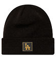 New Era Beanie - Knitted - Dodgers - Metallic - Black New Era Beanie - Knitted - Dodgers - Metallic - Black