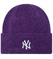 New Era Beanie - Wool - New York Yankees - Purple New Era Beanie - Wool - New York Yankees - Purple