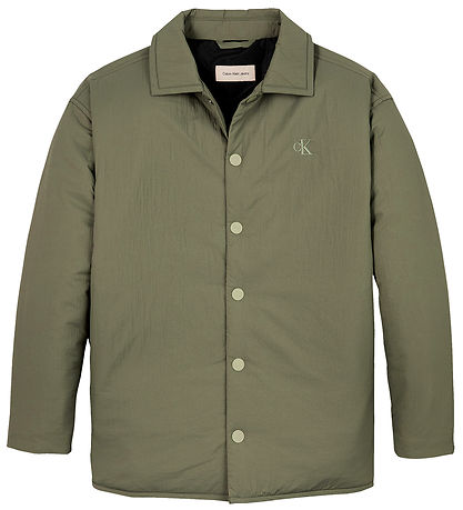 Calvin Klein Jacke - Dusty Olive Calvin Klein Jacke - Dusty Olive