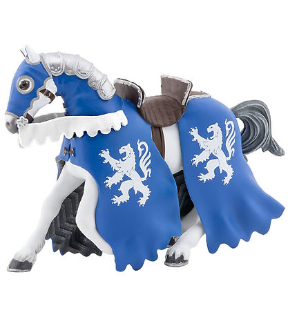 Papo Horse Of L knight w. Spear - H: 14.5 cm Papo Horse Of L knight w. Spear - H: 14.5 cm
