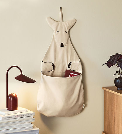 ferm Living Wall Storage - Kangaroo - 78x42 cm - Undyed