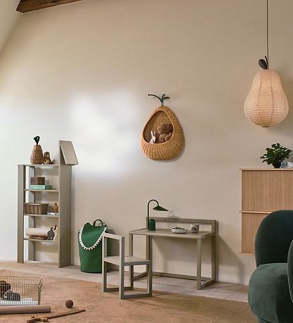 ferm Living Lampshade - Pear - 37x62.7 cm - Natural