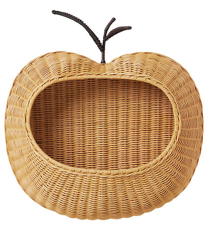 ferm Living Wall Storage - Apple - 49.6x16.1x52 cm - Natural