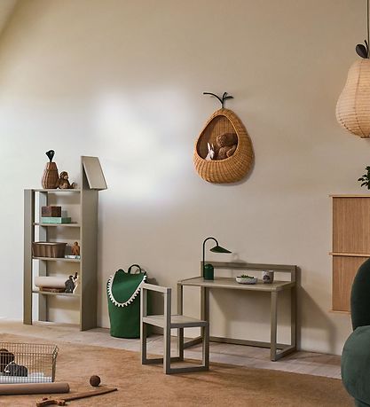 ferm Living Wall Storage - Pear - 45.7x16x68 cm - Natural