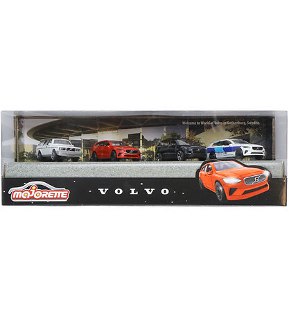 Majorette Cars - 4-Pack - Volvo