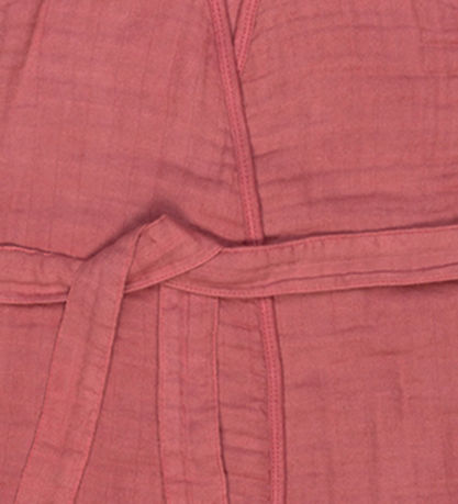 Lässig Bathrobe - Muslin - 2-3 years - Rosewood