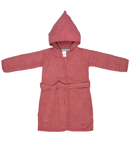 Lässig Bathrobe - Muslin - 2-3 years - Rosewood