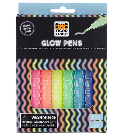 Tiger Tribe Fargesett - 6-pack - Glow Penner Tiger Tribe Fargesett - 6-pack - Glow Penner