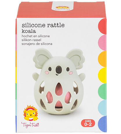 Tiger Tribe Rattle - Silicone - Koala