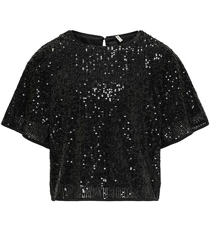T-Shirt Kids Only - CuisinierFrance - Noir av. Pailletes T-Shirt Kids Only - CuisinierFrance - Noir av. Pailletes