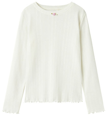 Name It Blouse - NkfSilke - Cloud Dancer