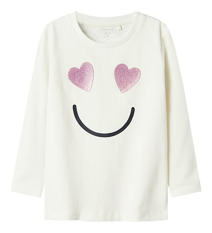 Name It Blouse - NmfShine - Cloud Dancer Name It Blouse - NmfShine - Cloud Dancer