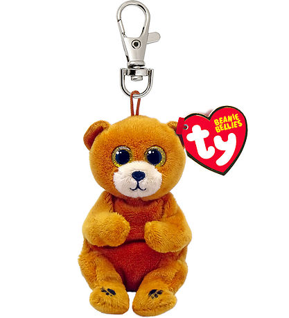 Ty Keychain w. Soft Toy - Beanie Bellies - 10 cm - Duncan
