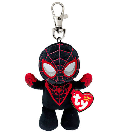 Ty Keychain w. Soft Toy - Beanie Babies - 10 cm - Marvel Miles M Ty Keychain w. Soft Toy - Beanie Babies - 10 cm - Marvel Miles M