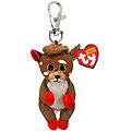Ty Keychain w. Soft Toy - Beanie Bellies - 10 cm - Juno Ty Keychain w. Soft Toy - Beanie Bellies - 10 cm - Juno