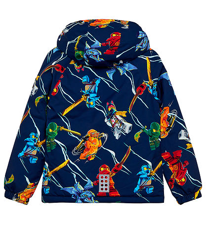 LEGO® Ninjago Polstret Jakke - LWJad 603 - Dark Navy LEGO® Ninjago Polstret Jakke - LWJad 603 - Dark Navy