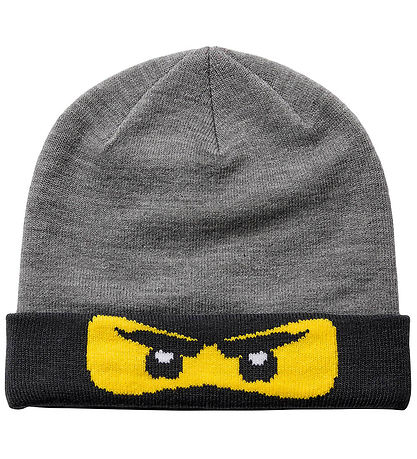 LEGO® Wear Strickmütze - LAntony 710 - Grey Melange